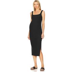 Beyond Yoga Spacedye Icon Midi Maternity Dress Darkest Night