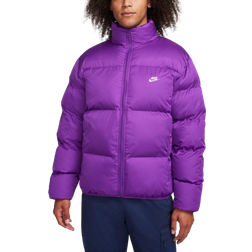 Nike Men'sSportswear Club Puffer Jacket - Disco Purple/White