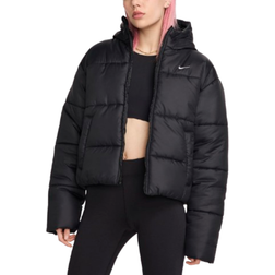 Nike Sportswear Classic Puffer Therma Fit Loose Bubble Jacket women - Black/White