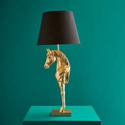 WERNS Horse Wendy Gold/Black Table Lamp 68.5cm