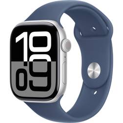 Apple Watch Series 10, Aluminium, 46mm, GPS + Cellular, Sport Band