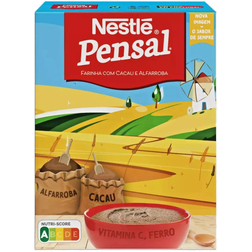 Nestlé Pensal Food Flour with Cocoa and Carob Cereal Tasty Breakfast 250g