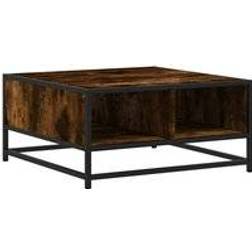 vidaXL Engineered Wood Smoked Oak Coffee Table 60.5x60.5cm