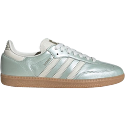 Adidas Samba OG W - Linen Green Met./Off White/Cyber Metallic