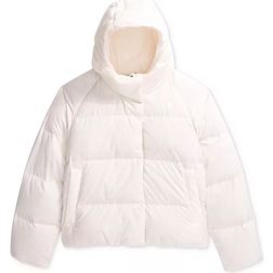 The North Face Kid's North Down Hooded Jacket - White Dune