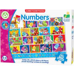 The Learning Journey Numbers Jumbo Floor Puzzles 50 Pieces