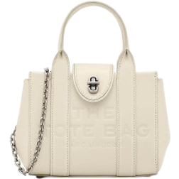 Marc Jacobs The Turnlock Crossbody Tote Bag - Cloud White