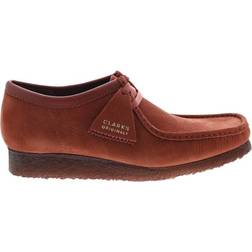 Clarks Men's Oxfords Burgundy Burgundy Wallabee Nubuck Oxford Men