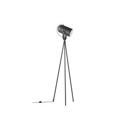 Le Klint Carronade II Black/Black Oak/Black Floor Lamp 170cm