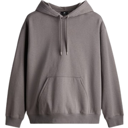 H&M Loose Fit Hoodie - Dark Greige