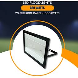 Powerstar Powerful LED 200W 300W 400W Security Black Wall light