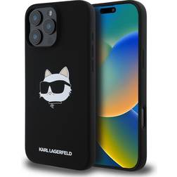 Karl Lagerfeld Choupette Head Magsafe Case for iPhone 16 Pro