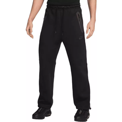 Nike Men's Tech Fleece Open-Hem Trousers - Black