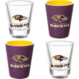 Evergreen Enterprises Baltimore Ravens Shot Glass 5.9cl 4pcs