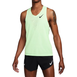 Nike AeroSwift Men's Dri-FIT ADV Running Singlet - Vapor Green/Black