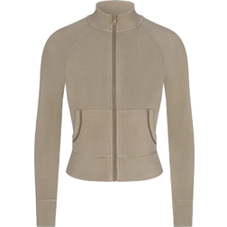 SKIMS Outdoor Track Jacket - Taupe