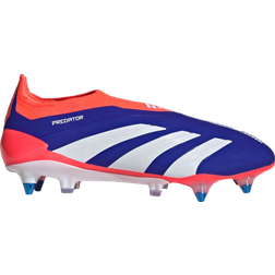 Adidas Predator Elite Laceless SG - Lucid Blue/Cloud White/Solar Red