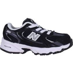 New Balance Toddler 530 - Black/Silver Metallrosa