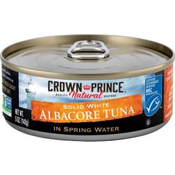 Crown Prince Solid White Albacore Tuna in Spring Water 142g 1pack