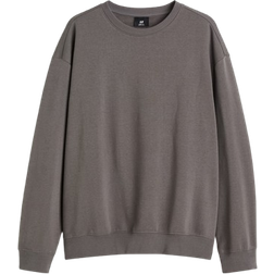 H&M Loose Fit Sweatshirt - Greige