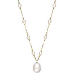 C. W. Sellors Necklace - Gold/Pearls