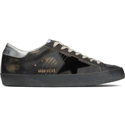 GOLDEN GOOSE Super-Star M - Black/Silver