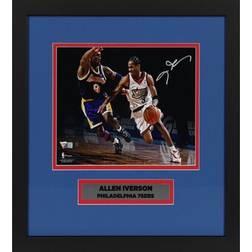 Fanatics Authentic Allen Iverson Philadelphia 76ers Framed Autographed 8" x 10" vs. Kobe Photograph with Nameplate