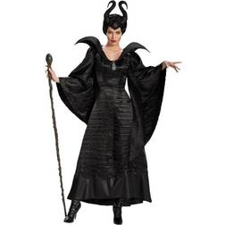 Disguise Adult Deluxe Maleficent Christening Gown Costume Black