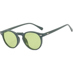 Aihontai Vintage Polarized Sunglasses Green