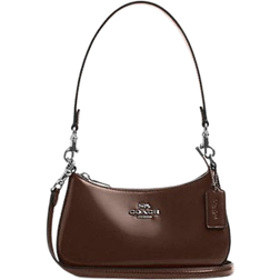 Coach Teri Mini Crossbody Bag - Novelty Leather/Silver/Maple