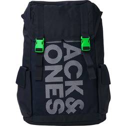 Jack & Jones Men's Jacashford Mesh Backpack - Navy Blazer/Island Green