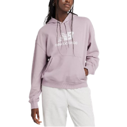 New Balance Sport Essentials French Terry Logo Hoodie - Ice Wine