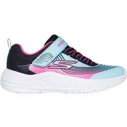 Skechers Girl's Microspec Advance - Aqua/Purple