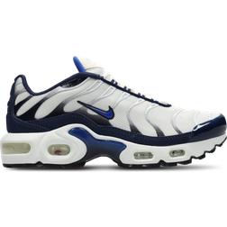 Nike Air Max Plus GS - White/Midnight Navy/Bronzine/Hyper Royal