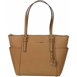 michael michael kors jet set large crossgrain leather tote