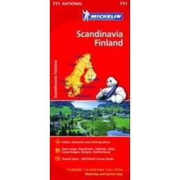 karta michelin Skandinavien Finland Michelin 711 karta   1:1,5milj • Compare 