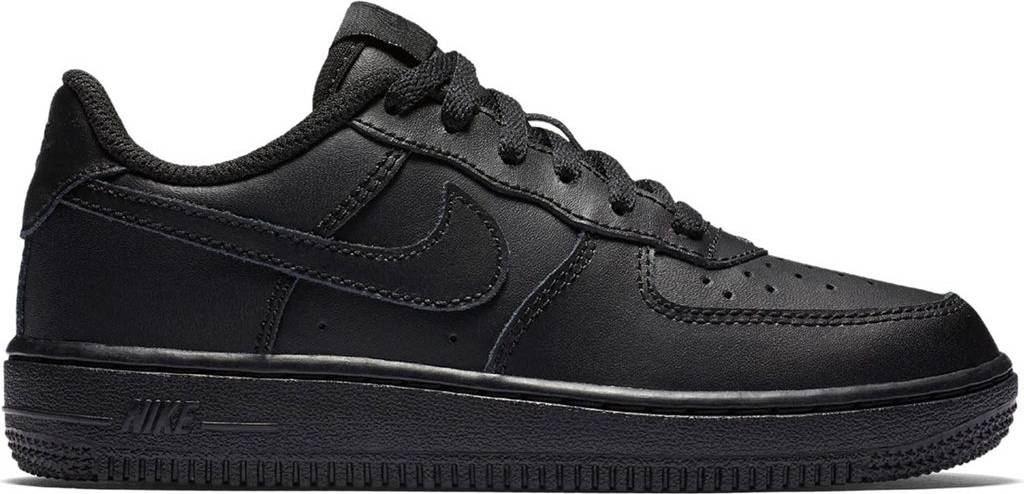 black nike air force one junior