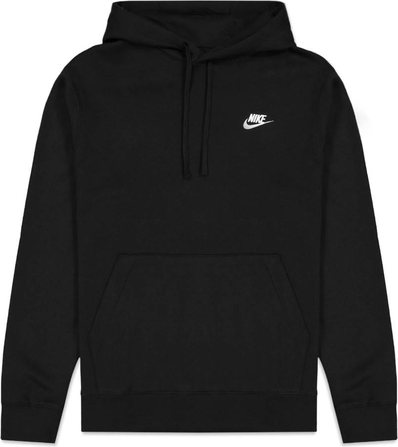 Nike Sportswear Club Fleece Pullover Hoodie - Black/White • Price