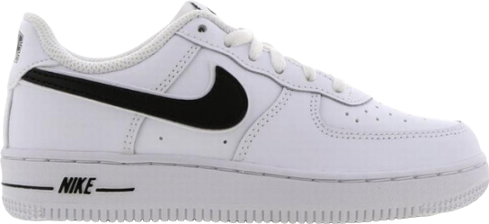 nike air force 1 junior white and black