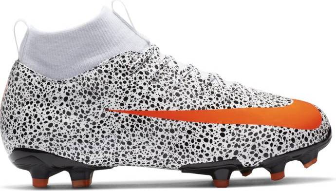 Nike Mercurial Vapor 13 Elite AG-PRO CR7 Safari - White Orange Black