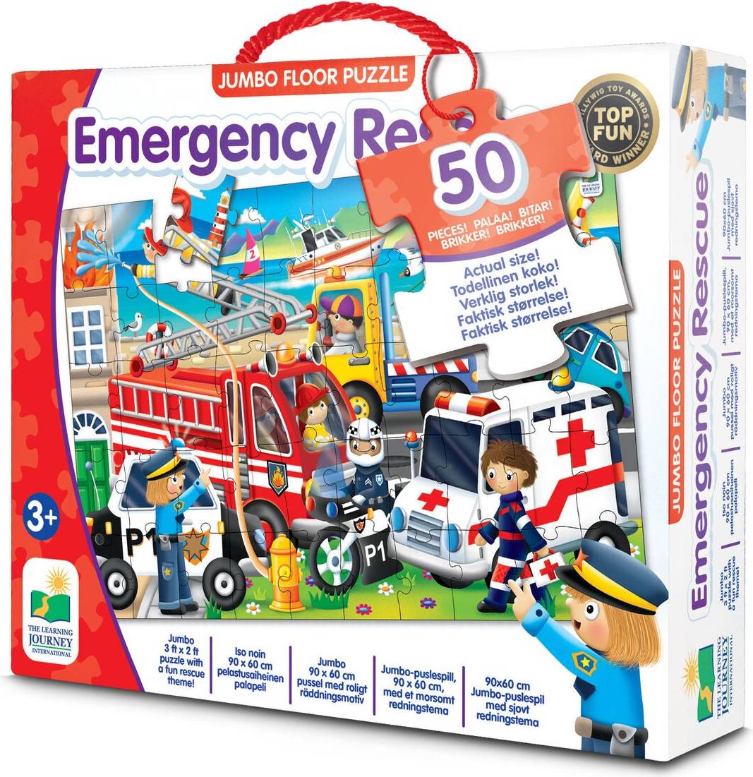 The Learning Journey Emergency Rescue 50 Pieces