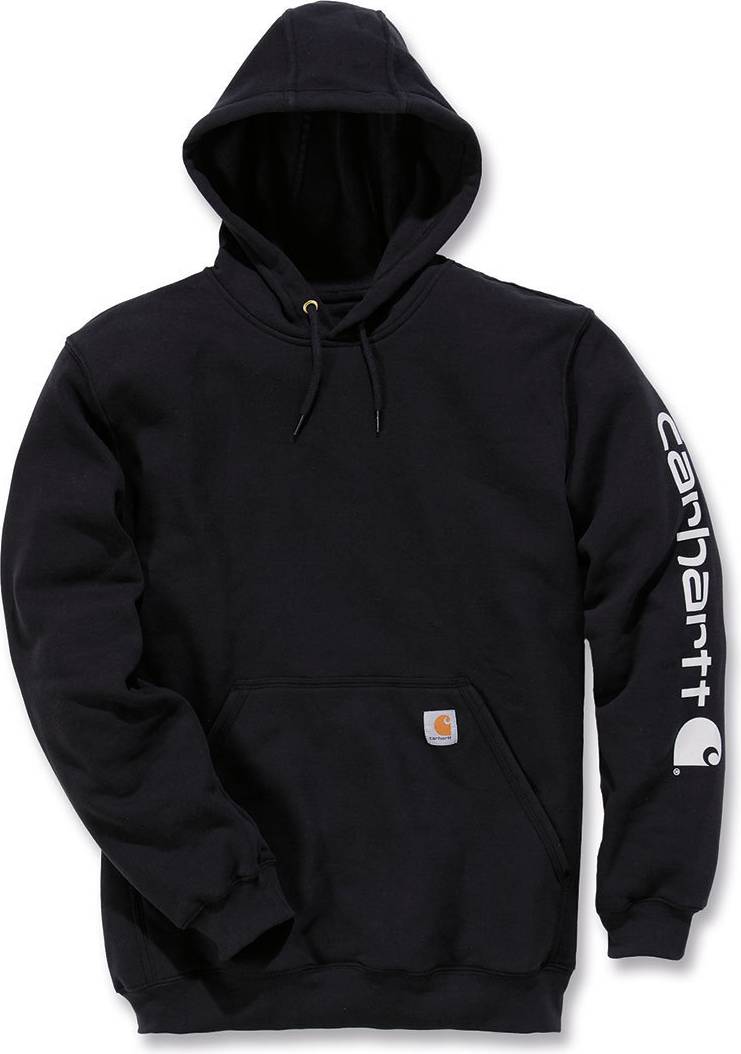 Carhartt Loose Fit Midweight Logo Sleeve Sweatshirt - Black • Price