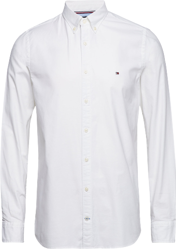 Tommy Hilfiger Slim Fit Oxford Shirt - Bright White • Price