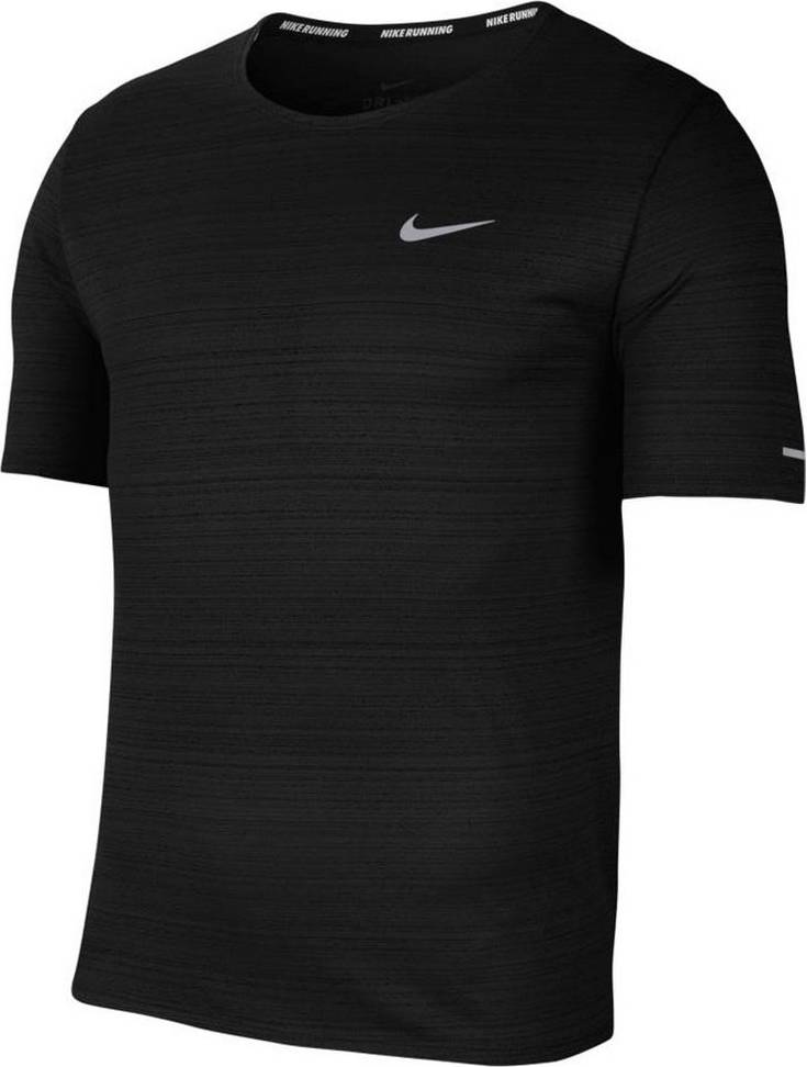 Nike Dri-FIT Miler Running Top Men's - Black • Price