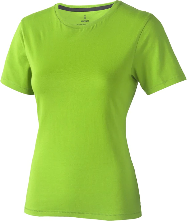 Elevate Nanaimo Short Sleeve Ladies T Shirt Apple Green • Price 1251