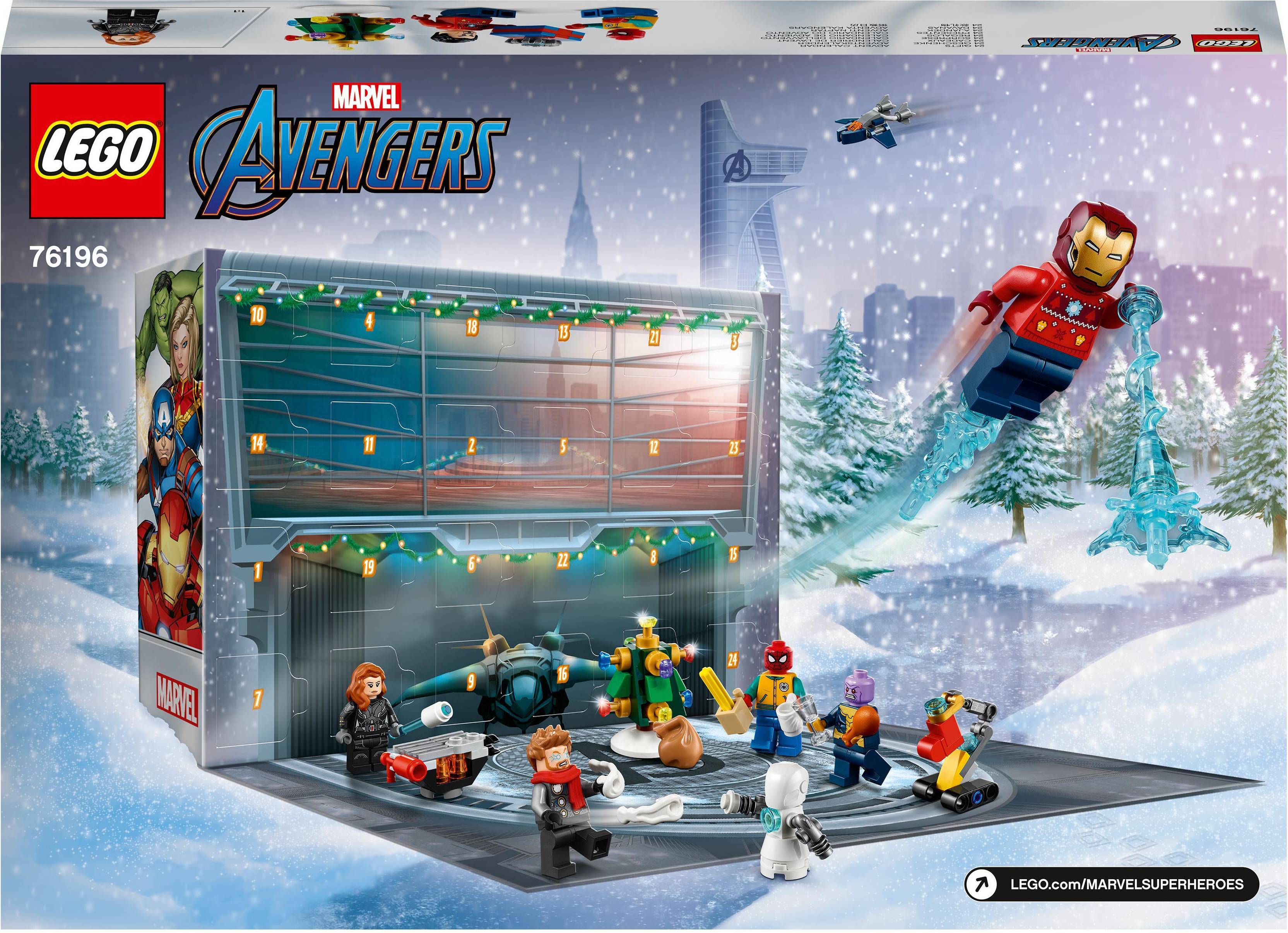 Lego Marvel Avengers Advent Calendar 76196 • Price