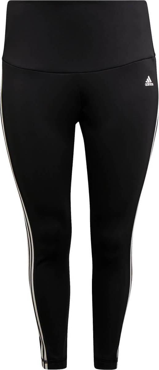 Adidas Designed To Move High Rise 3 Stripes 78 Sport Tights Plus Size Women Blackwhite • Price