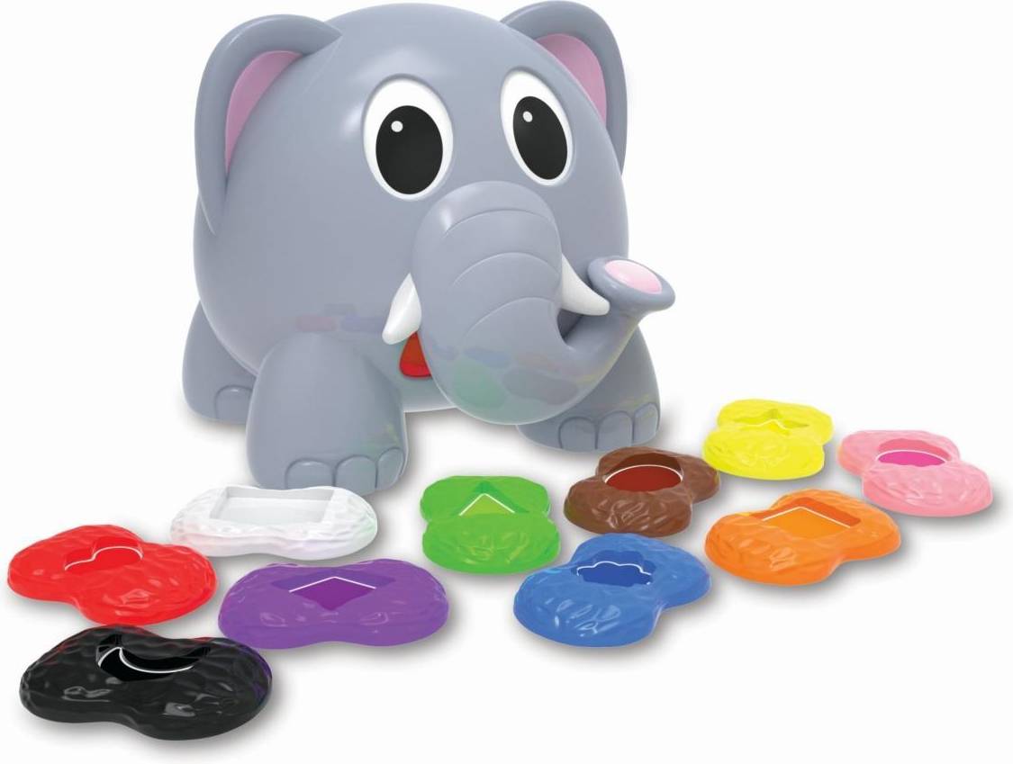 The Learning Journey Learn with Me Shapes Elephant