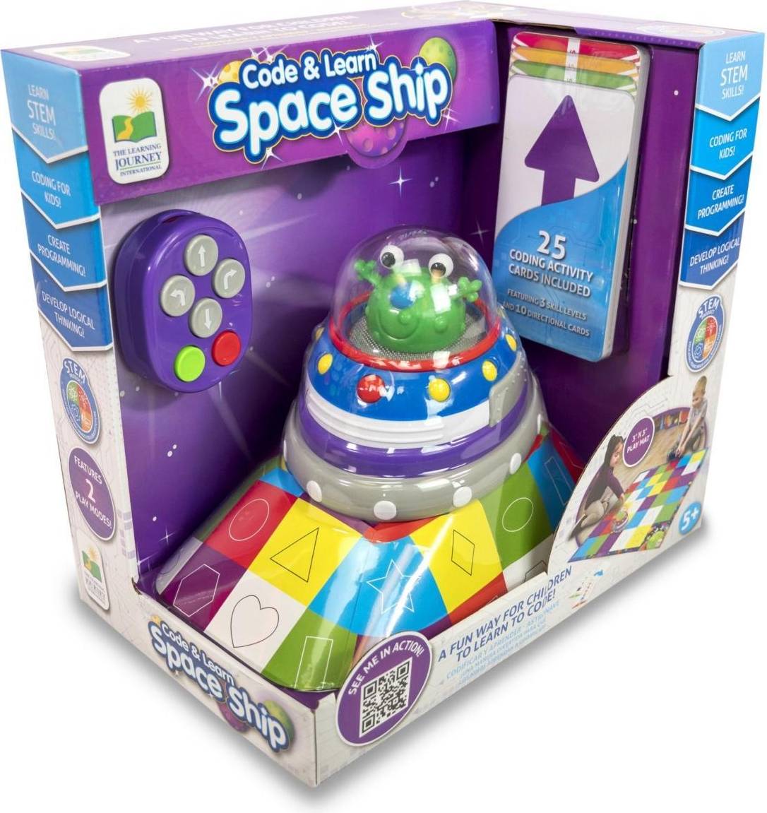 The Learning Journey Code & Learn Space Ship