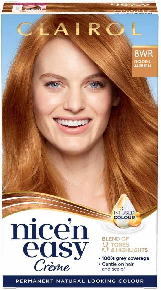 Clairol Nicen Easy Crème 8wr Golden Auburn • Price 